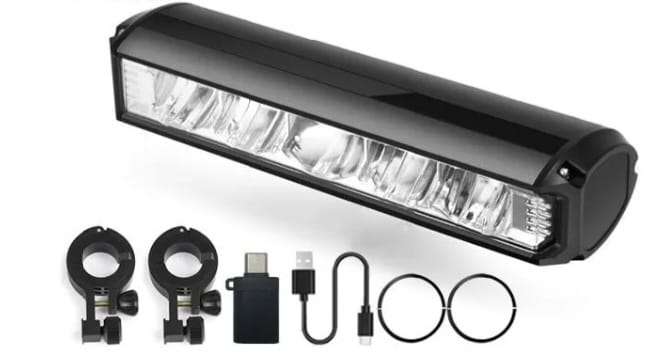 Aluminum Alloy Rechargeable  Light, Cycling Accessories