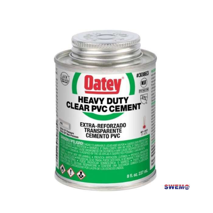 Oatey PVC Glue for swimming pool PVC pipe - 473ml