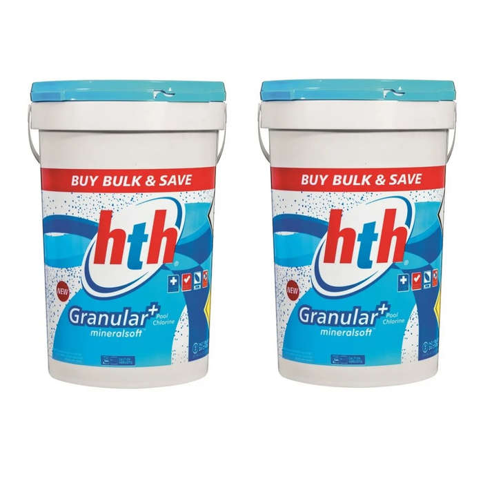 HTH granular chlorine for swimming pools