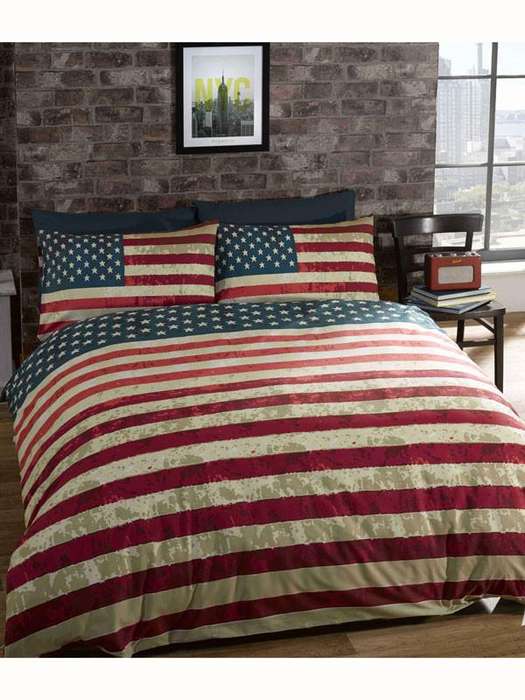New York Skyline Duvet - USA  Bedding - Double