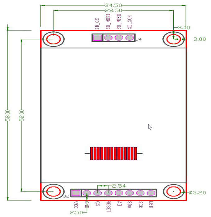 1.8 Inch TFT 128X160 Display Screen Electronic Module | Electronics Component
