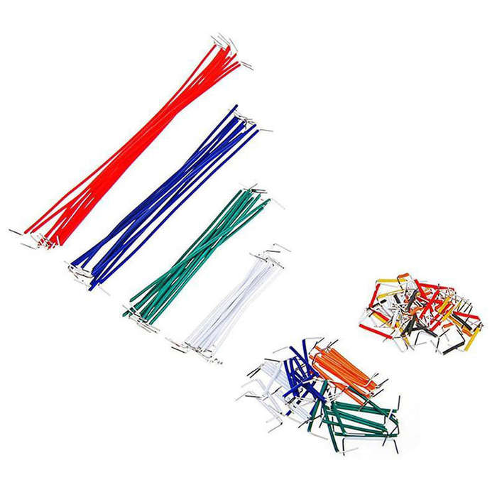 140 Pcs U Shape Breadboard Jumper Wire Kit