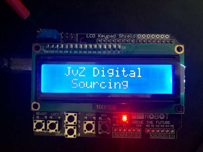 LCD + Keypad (6 Buttons) Shield for Arduino Uno