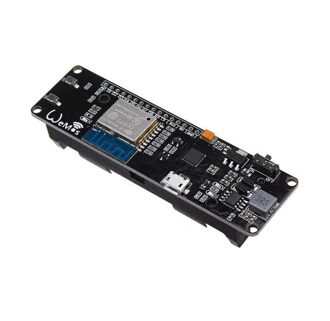 WeMos D1 Esp Wroom with 18650 Battery Backup