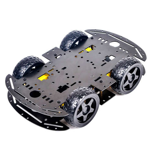 4WD Smart Robot Car Aluminium Chassis Kit