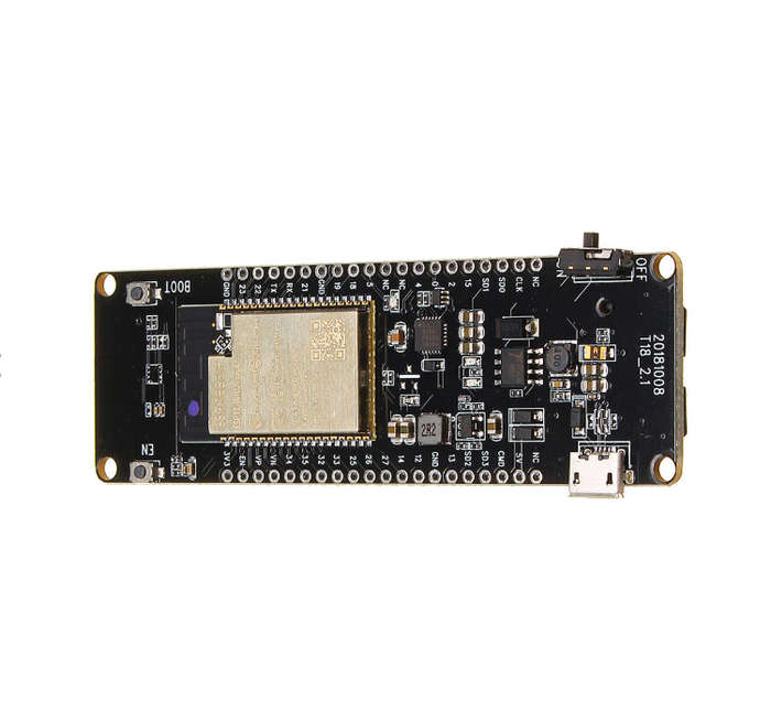 T-Energy ESP32 With 18650 Battery Holder