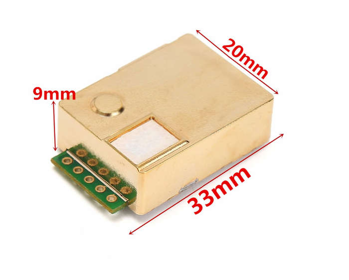 MH-Z19 CO2 Indoor Air Quality Sensor Module for Electronics 0-5000PPM | Electronics Component