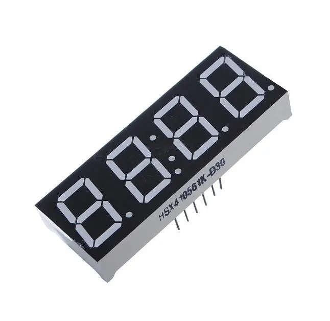 4 Digit 7 Segment Display Screen Electronic Module (Red) | Electronics Component