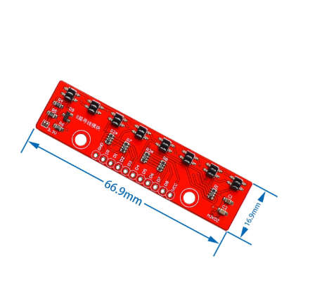 8 Channel Infrared Tracking Sensor Module for Electronics | Electronics Component