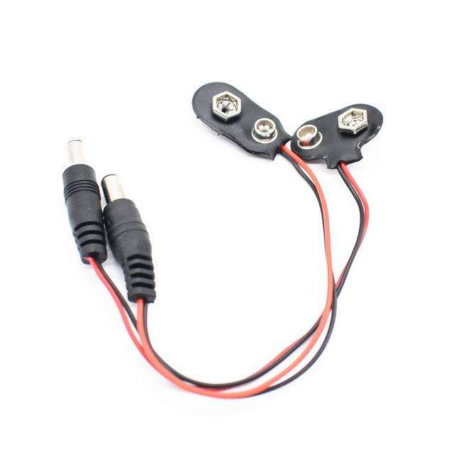 Arduino 9V Power Cable - Clip