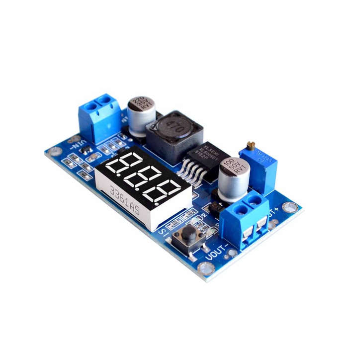 DC to DC 4A Boost Converter With Display Screen Electronic Module | Electronics Component