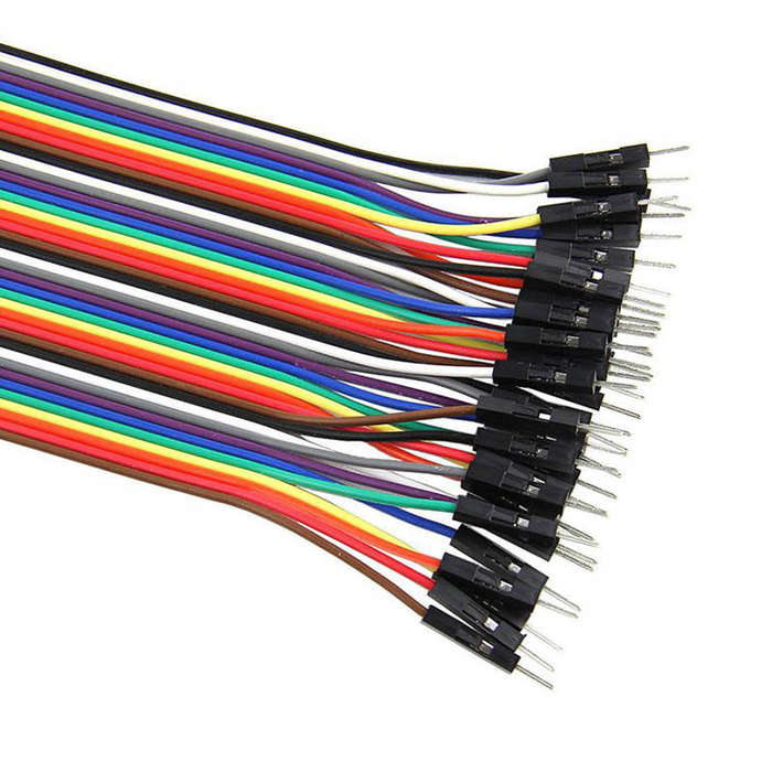 Jumper Cable Wire Electronic Accessory 40 Piece (Various Options) | Electronics Component