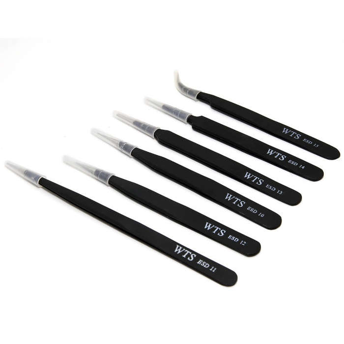 Tweezers - ESD12 / Black