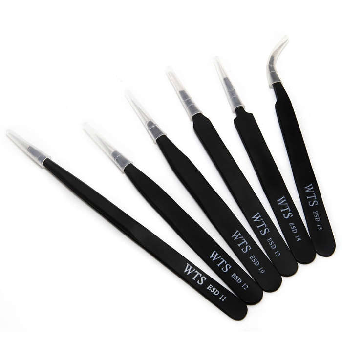 Tweezers - ESD12 / Black