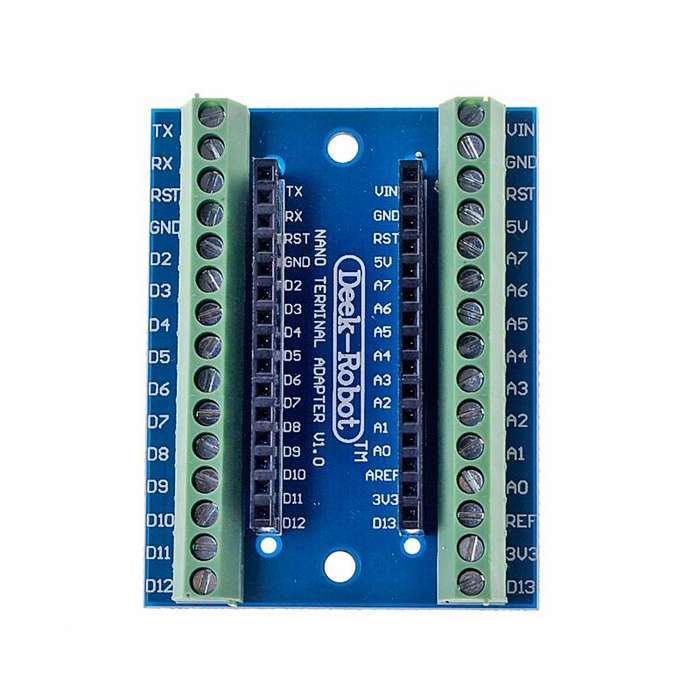 Arduino Nano Screw Terminal Expansion (Breakout)