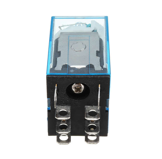 Power Relay Switch Control Component Electronic Component With Din Rail Bracket (12V Coil, 10A 25...