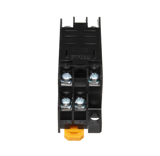 Power Relay Switch Control Component Electronic Component With Din Rail Bracket (12V Coil, 10A 25...