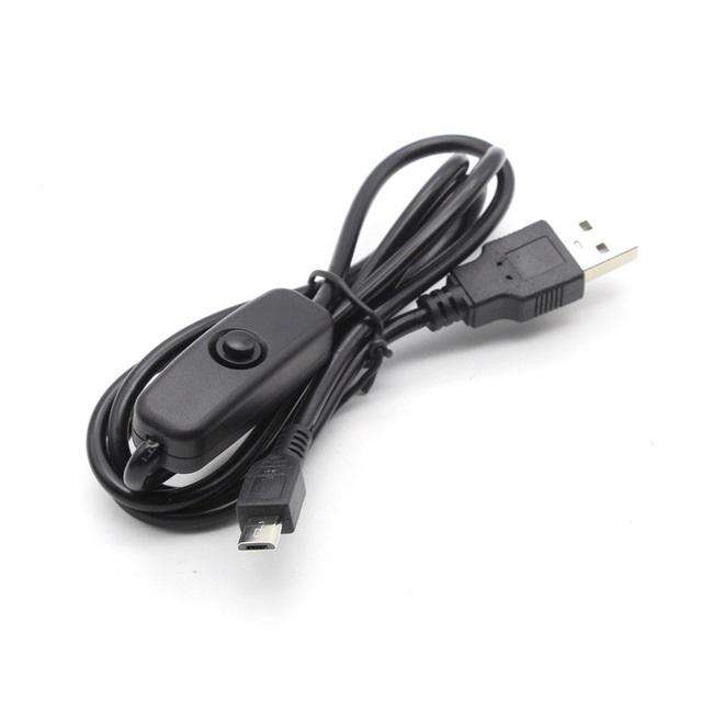 Raspberry Pi Power Cable Wire Electronic Accessory With Switch Control Component | Electronics Co...