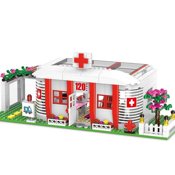Xingboa - Girl City Hospital (Lego Compatible)