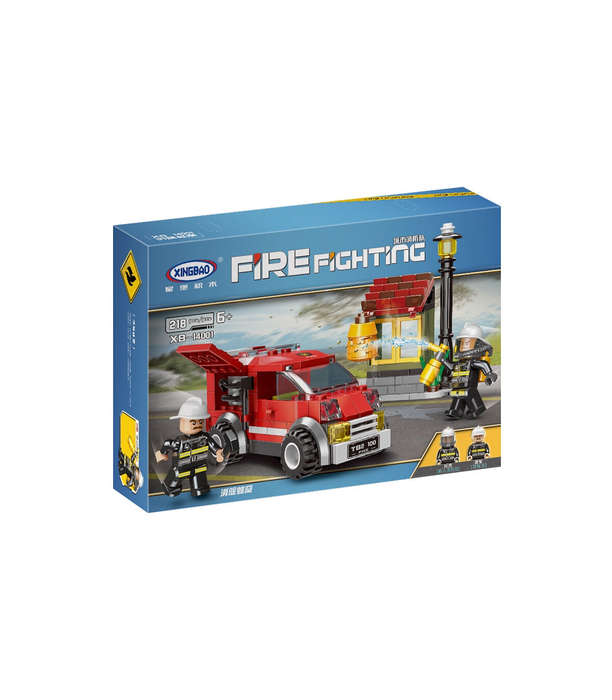 Building Blocks - Firefighter Van .