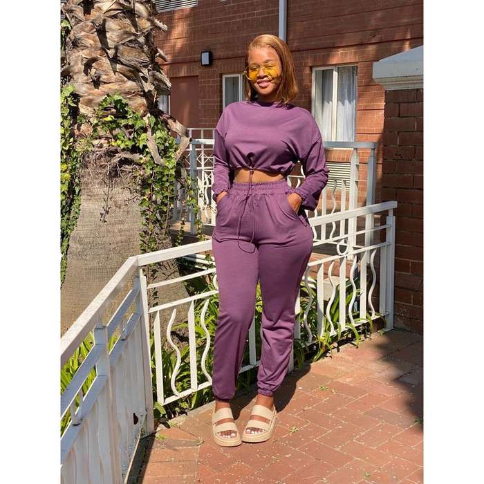 Sexy Crop Top and High Waisted Pant Set