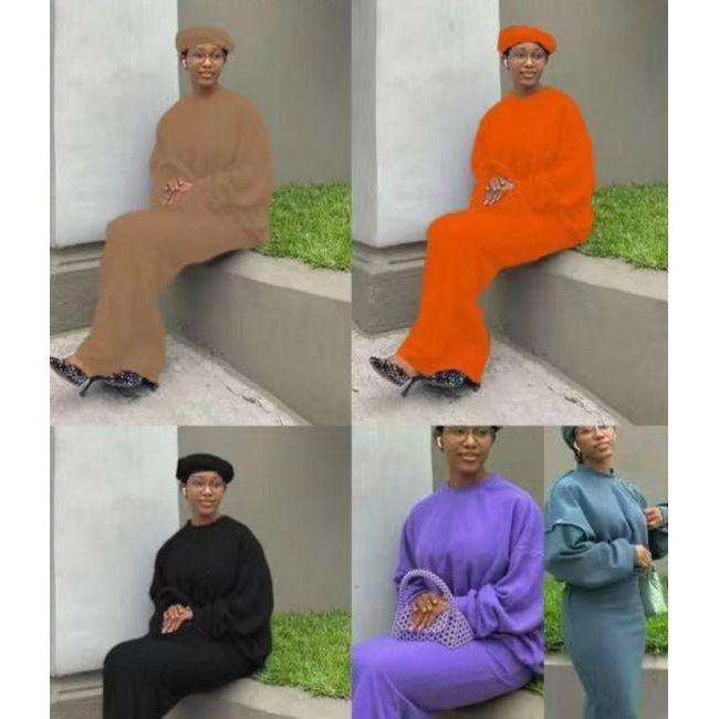 Sexy Loose Solid Color 3 Piece Set