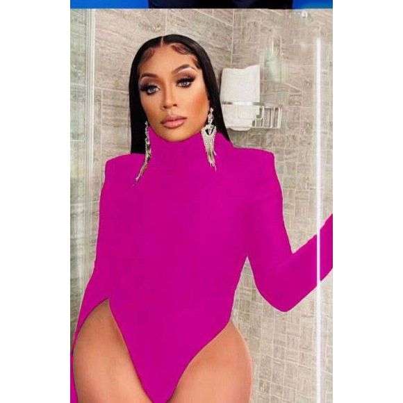 Turtleneck Long Sleeve Bodysuit