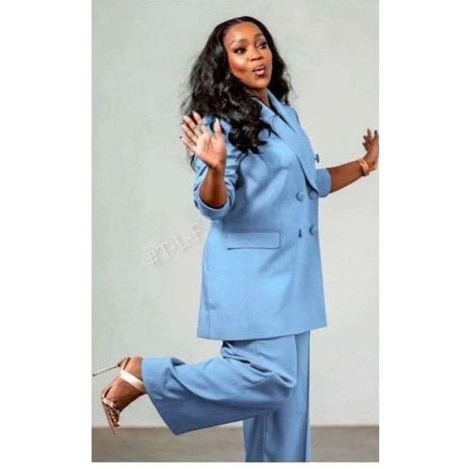 Long Blazer And Pants Formal Set