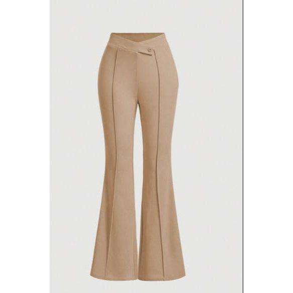 High Waist Flare Leg Pants