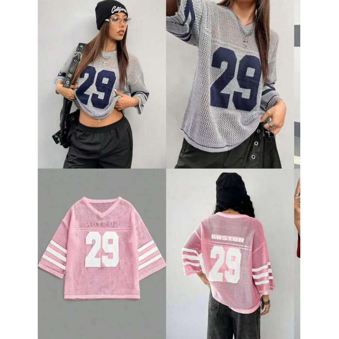 Graphic Shirts V Neck Pullover Sweater