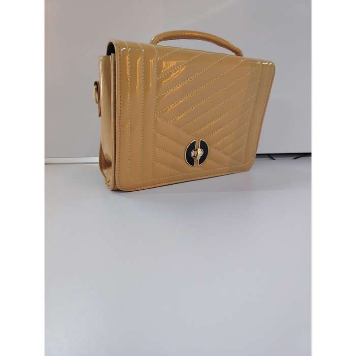Faux Leather Foldover Clutch Casual Occasion