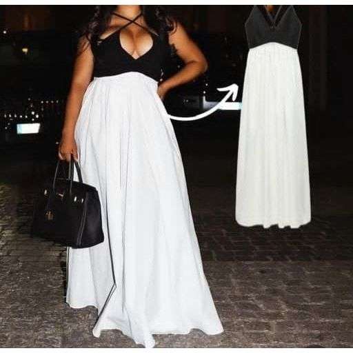 Sleeveless Backless Long Maxi Dress
