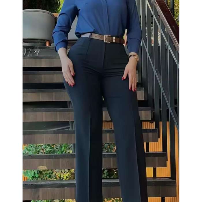 High waisted formal pant