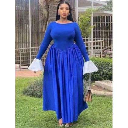 Butterfly Hand Long Maxi Dress