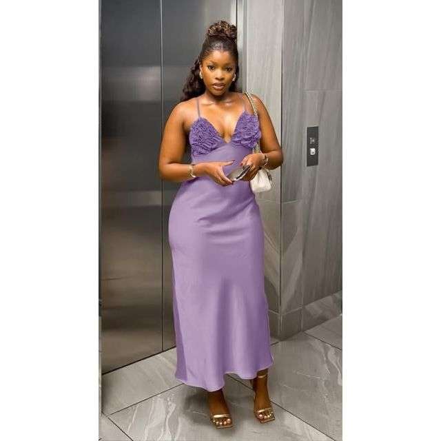 Sexy Sleeveless Backless Lace Up Hip Package Bodycon Evening Dress