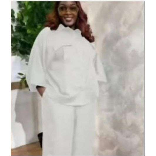 Plus Size Shirt and Long Pants set