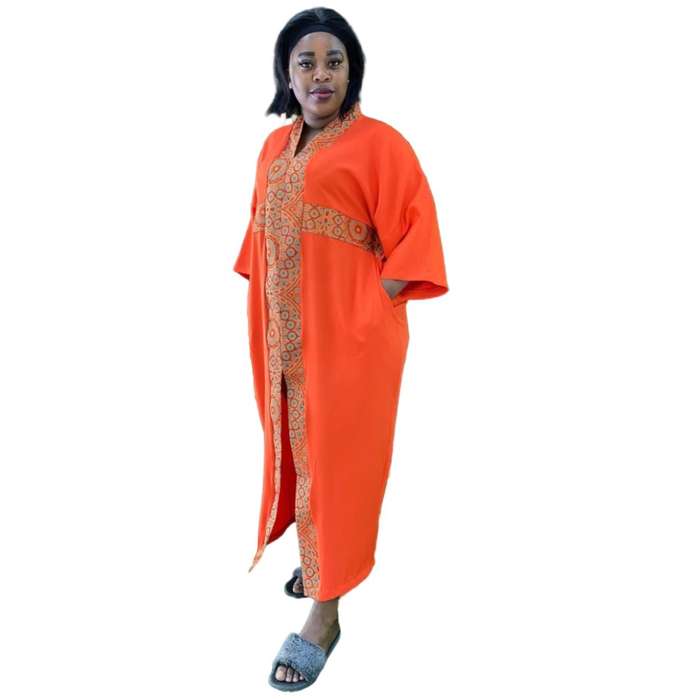 Elegant African Kimono Traditional Trending Maxi Dress