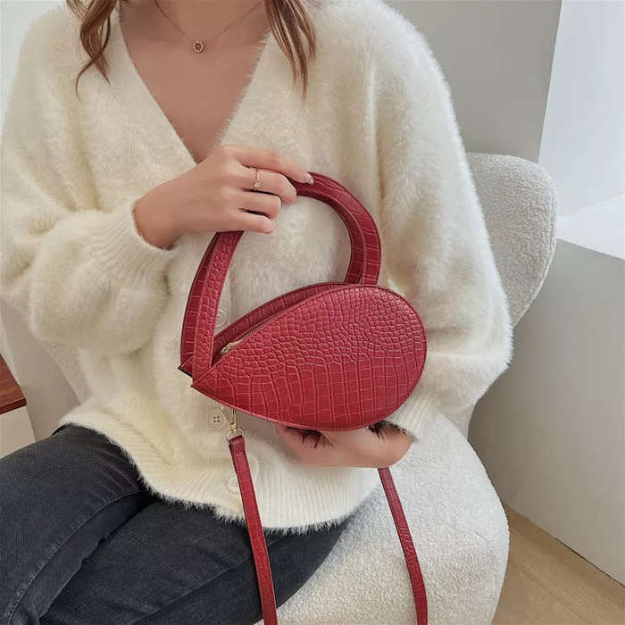 Half a Heart Crossbody Bag