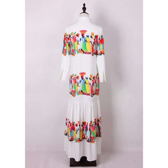 Floor Length Floral Dress