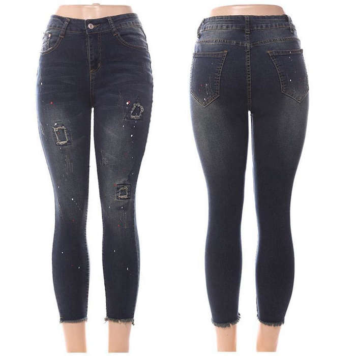 High Waisted skinny jeans