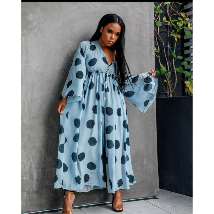 Wide Leg Overall Jumpsuit 