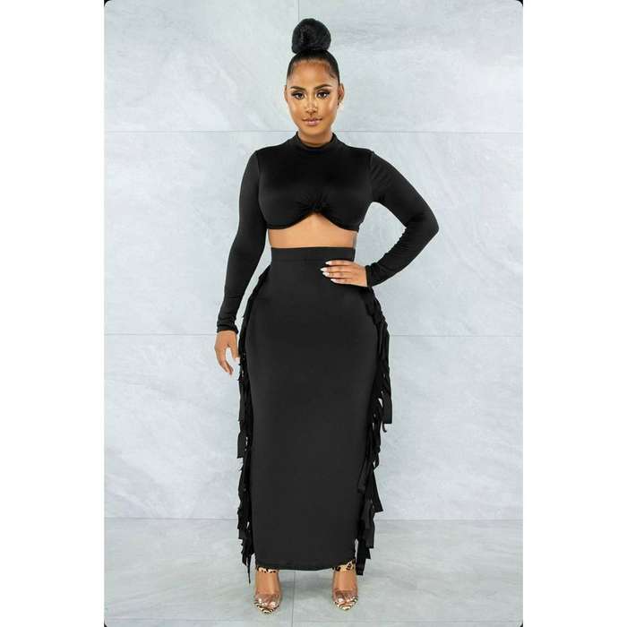 Rosins Fringe Skirt