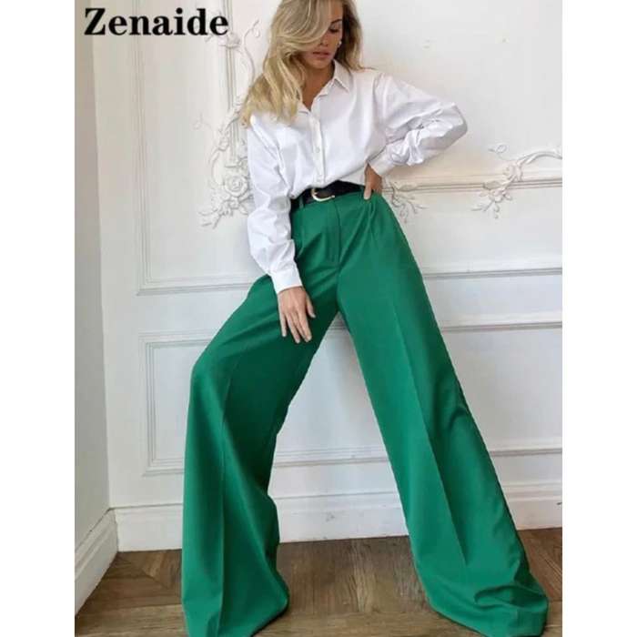 Oversized High Waisted Palazzo Pants