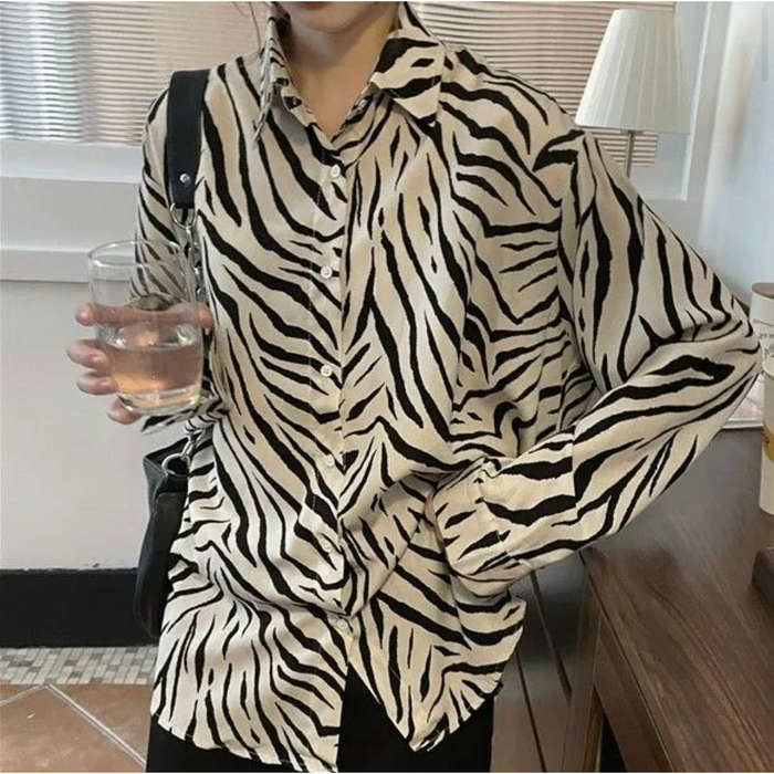 Zebra Print Shirt