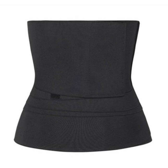 Snatch Me Up Bandage Wrap Waist Trainer - BLACK / 3 METER