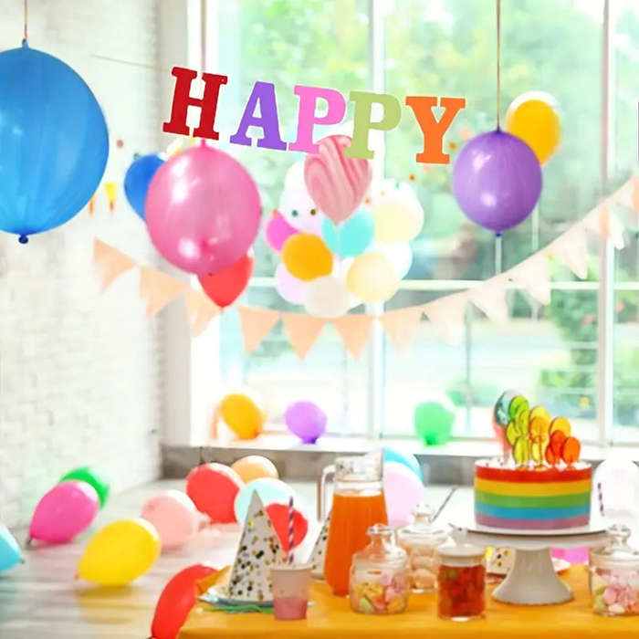 50 Piece Multicolor Balloons