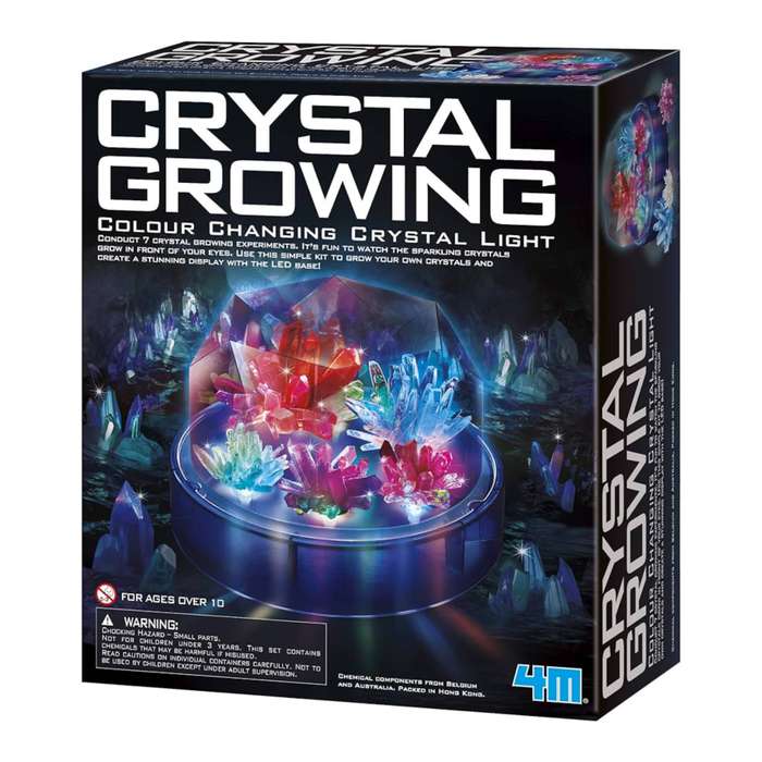 4M Crystal Growing Colour Changing Crystal Light
