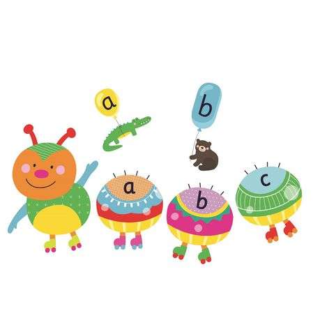 Fiesta Crafts Alphabet Caterpillar