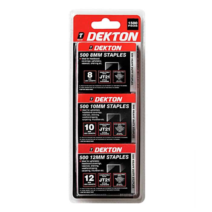 DEKTON 1500PC Staples Set