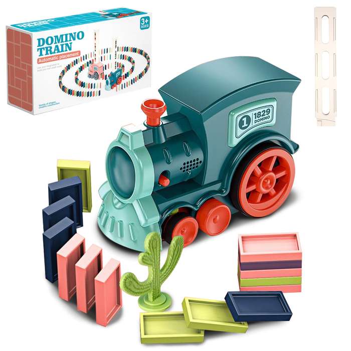 Domino Train Toy Set for Kids